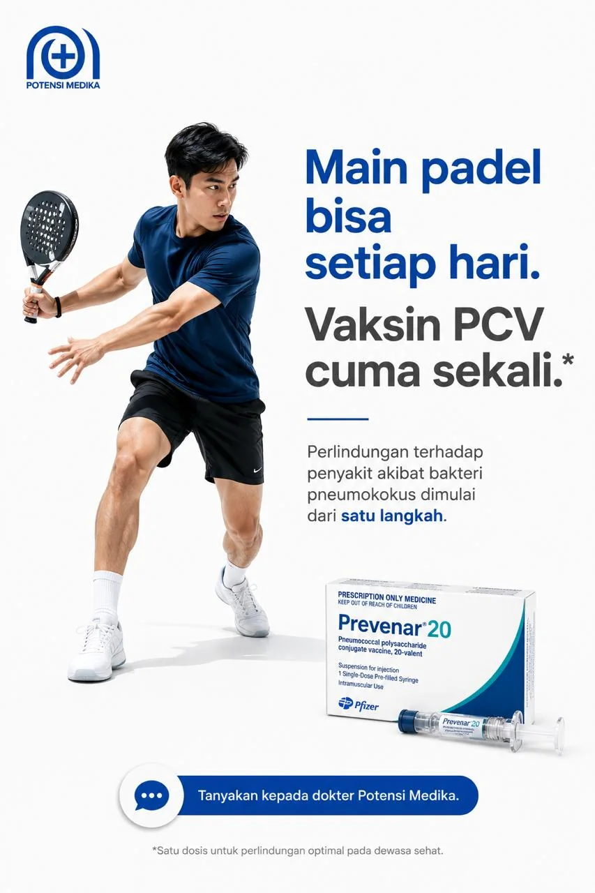 Poster informasi vaksin PCV