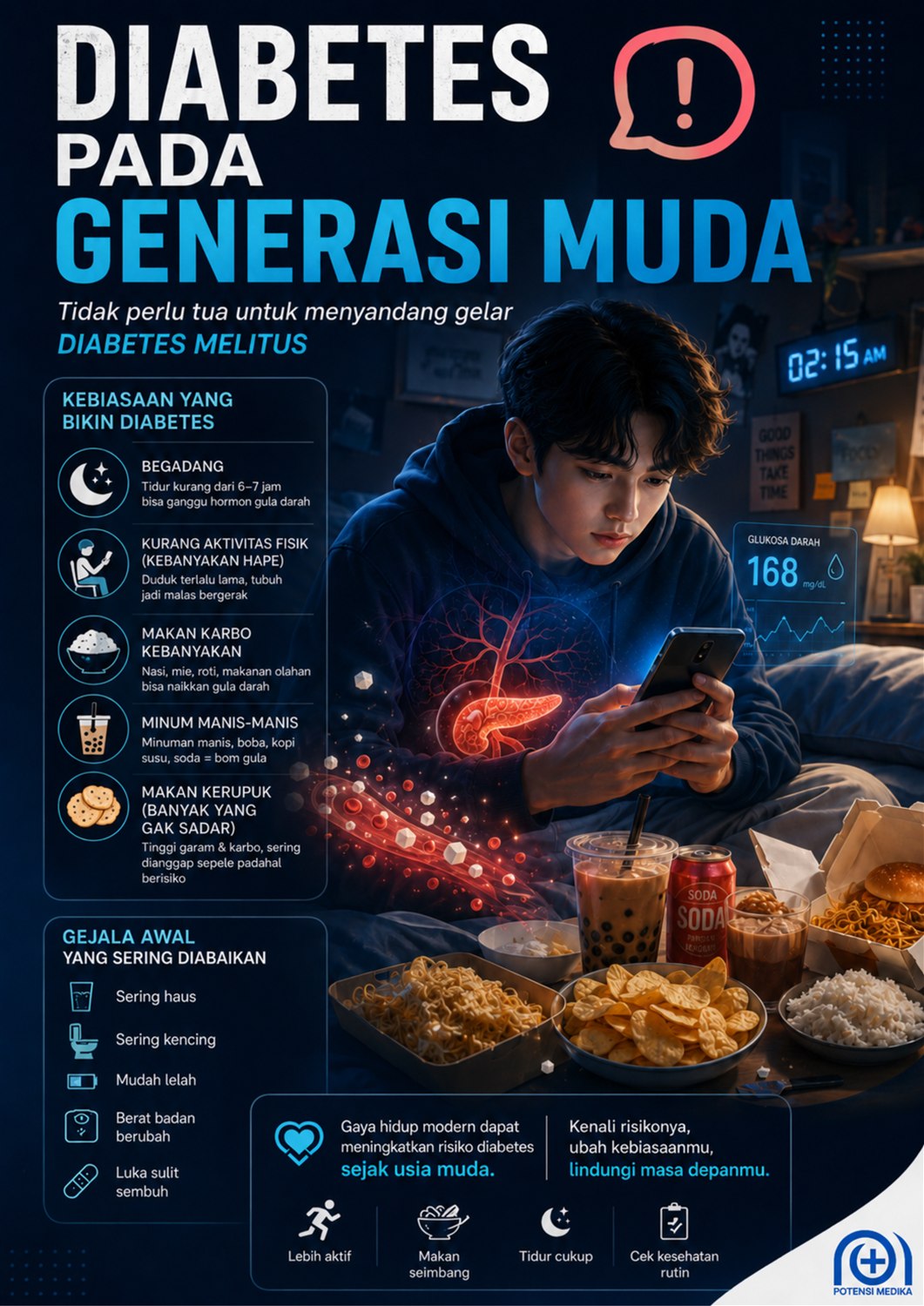 Poster edukasi diabetes