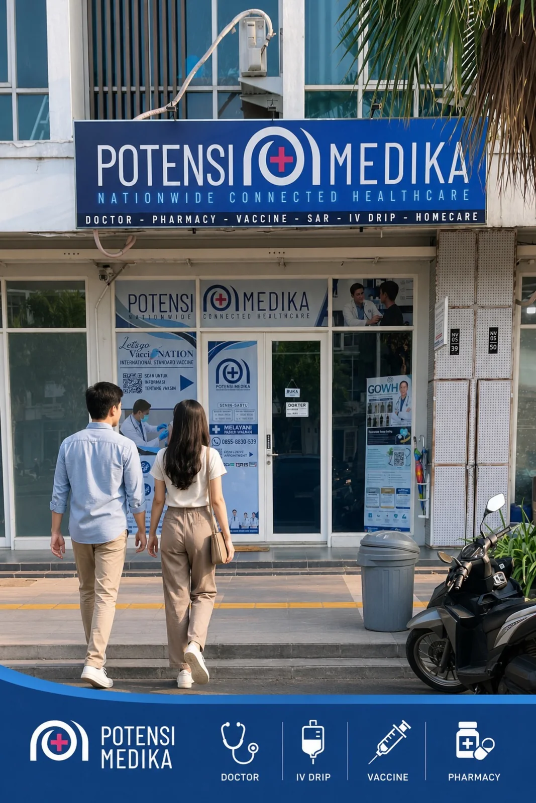 Tampak depan Potensi Medika